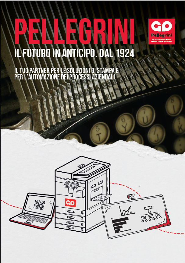 Brochure Pellegrini azienda storica mestre