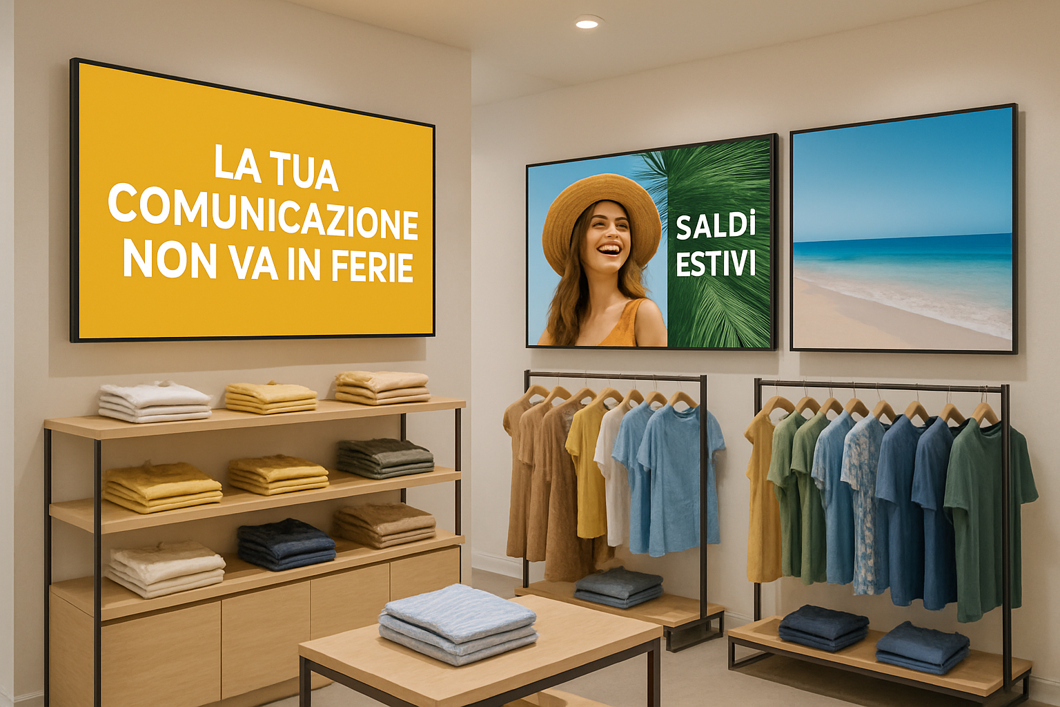 digital signage in store